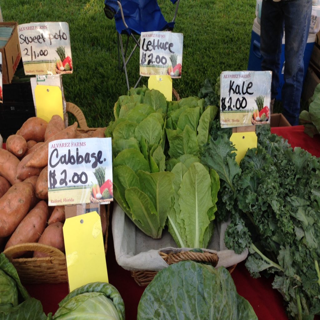 Vegetables at Farmers Market