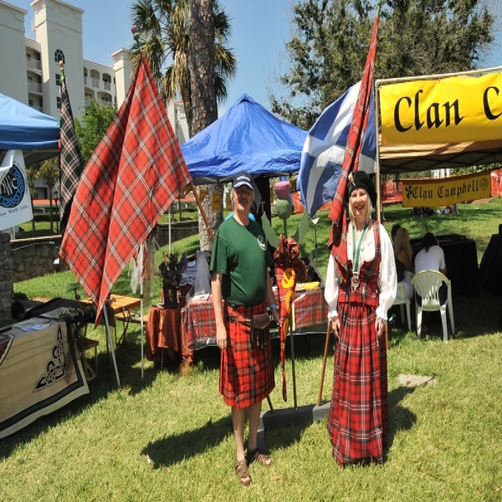 Participants dress the part at the Ormond Beach Celtic Festival